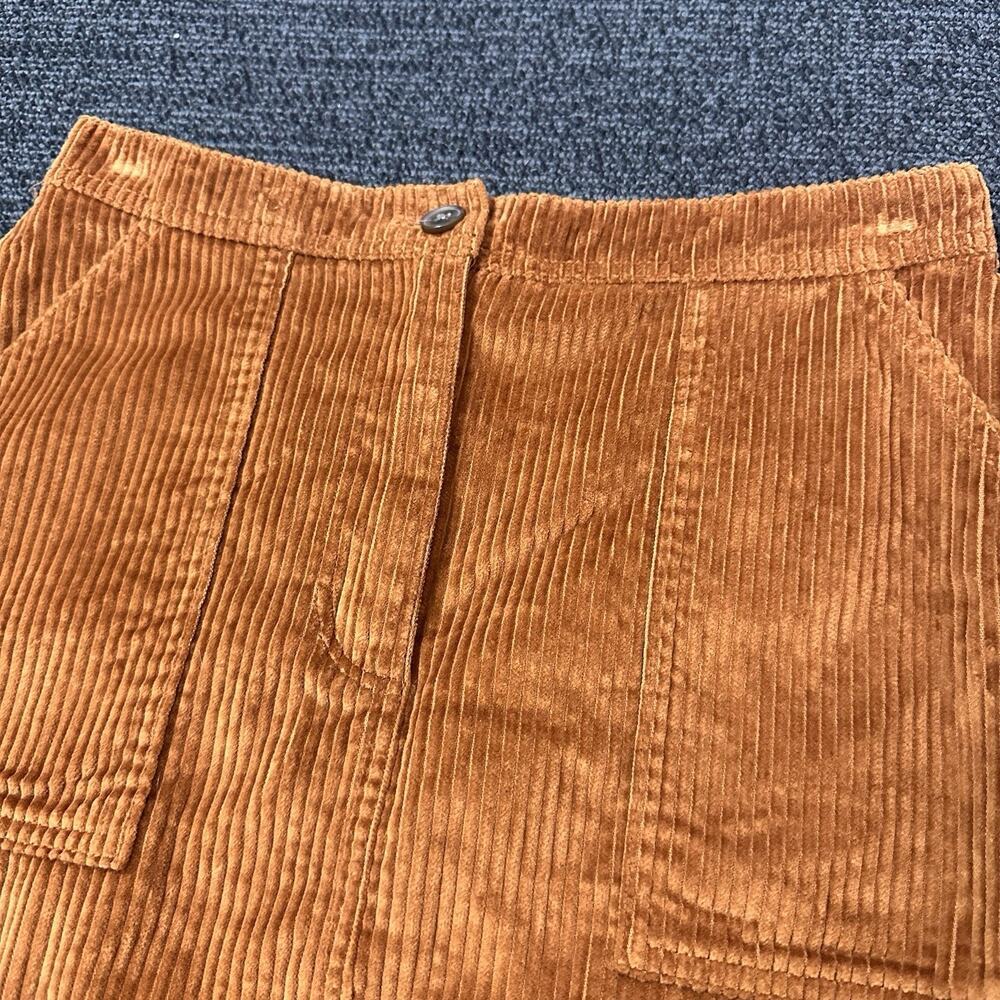 Gap Womens‎ Rust Orange Corduroy Skirt Fall Size 2